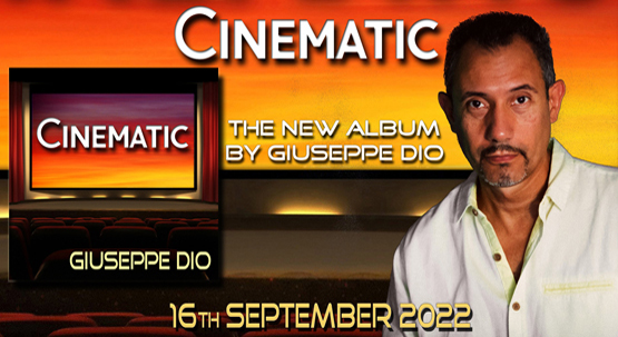 New album Cinematic available on digital stores and streaming platforms from September 16th 2022