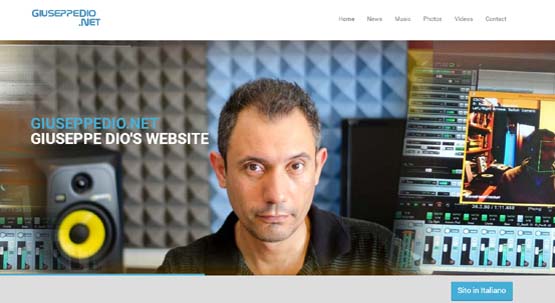 GiuseppeDio.Net - Giuseppe Dio's New Web Site is Online
